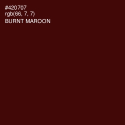 #420707 - Burnt Maroon Color Image